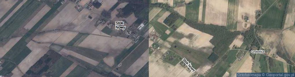 Zdjęcie satelitarne Stok Nowy ul.